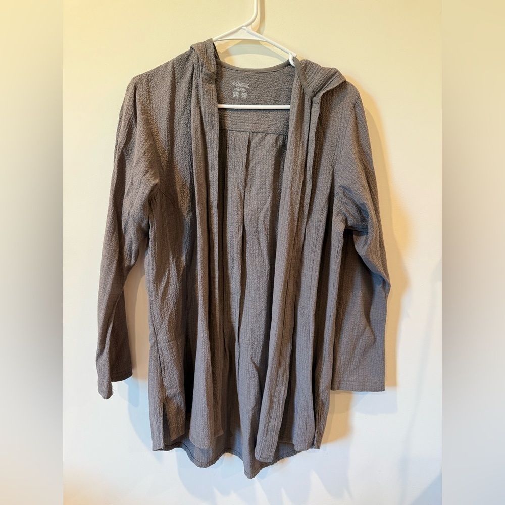 Columbia Women's Gray Hooded Trench Coat